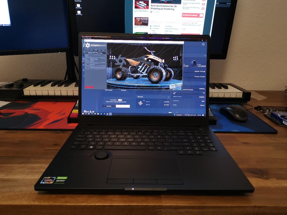 Asus Studiobook 16 - Screen