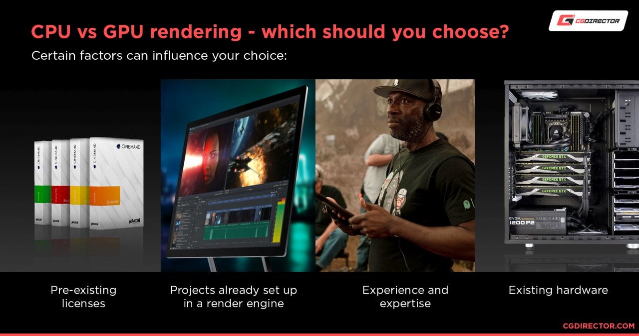 CPU vs GPU rendering - which should you choose