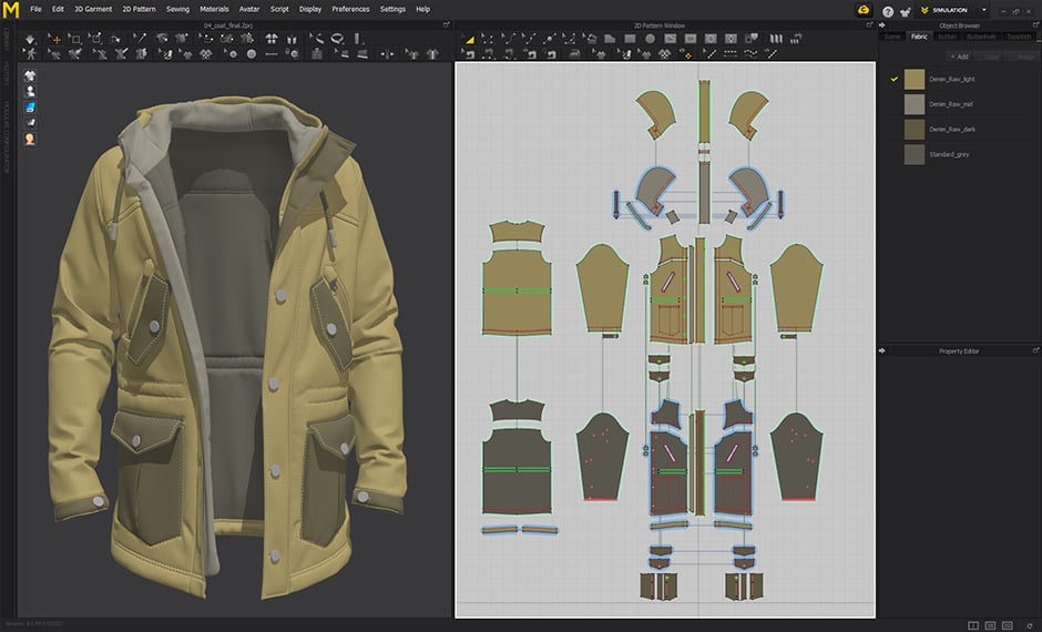 Marvelous Designer 3D Clothing Software