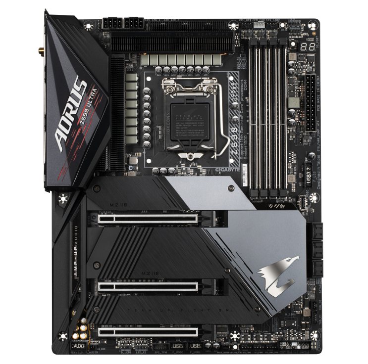 Gigabyte Z590 Aorus Ultra flat