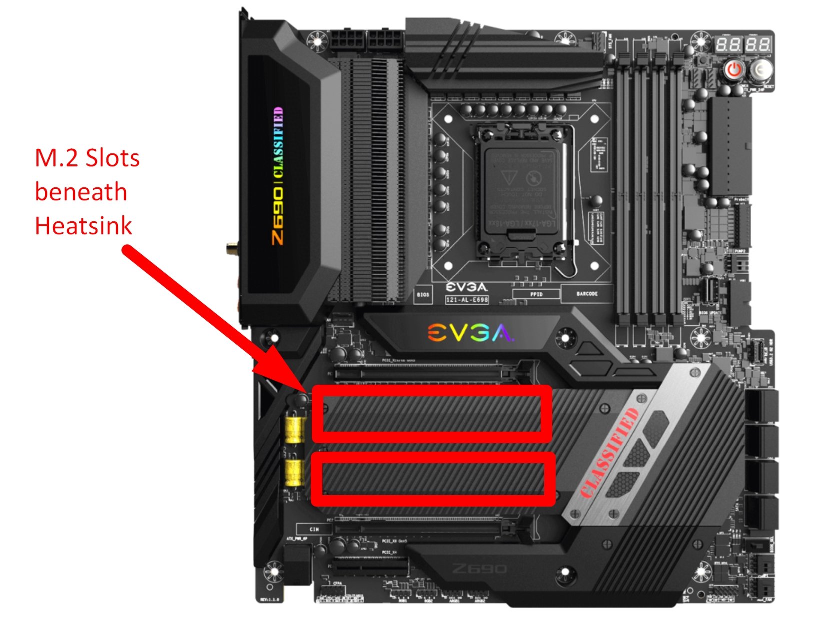 M2 Slots on Motherboard