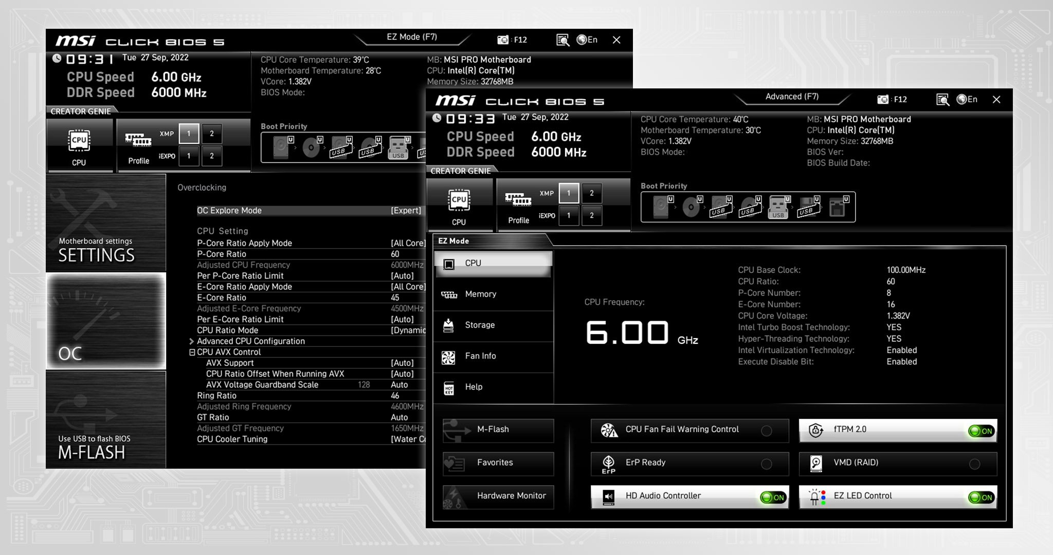 MSI BIOS