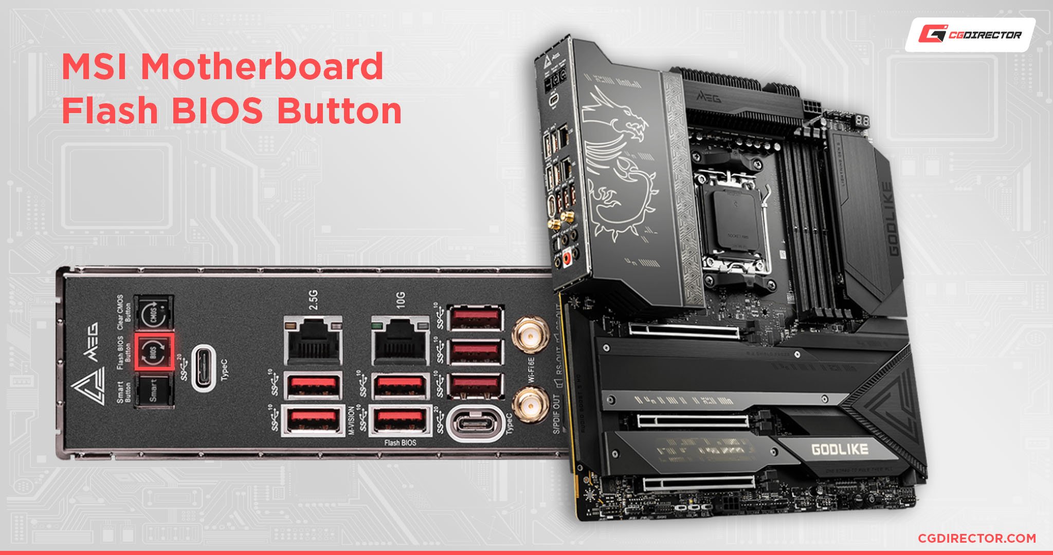 MSI Motherboard BIOS Flash Button