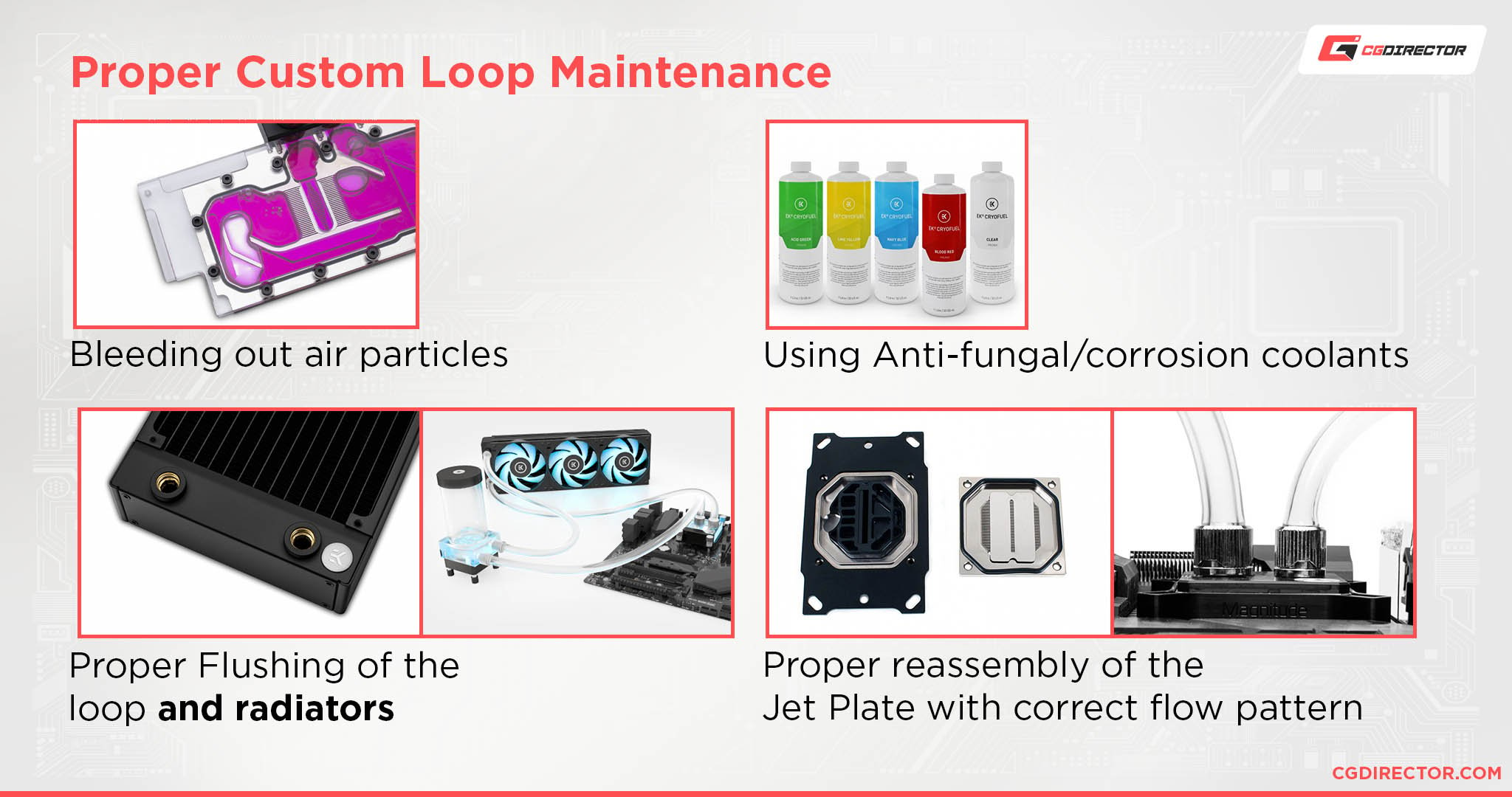 Proper Custom Loop Maintenance