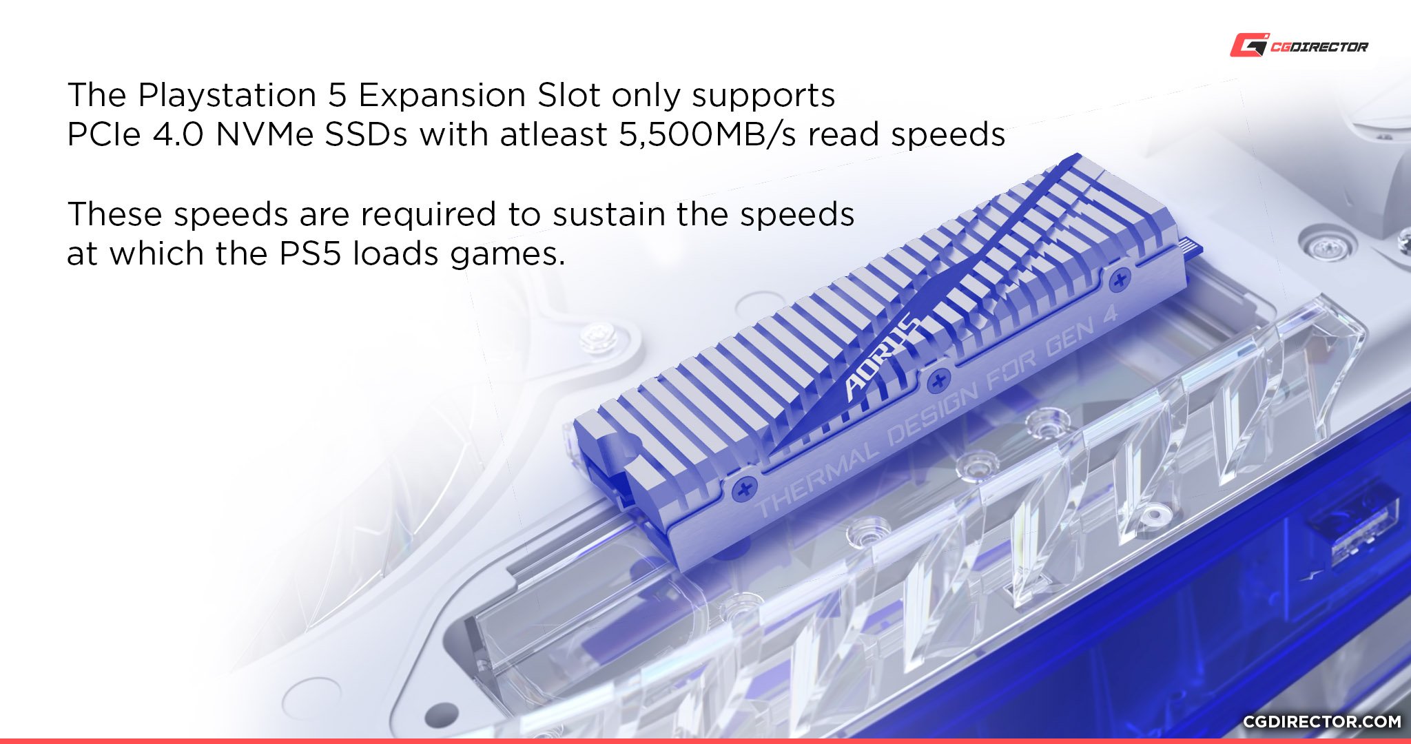 PS5 NVMe Storage