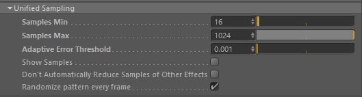 Redshift adaptive sampling