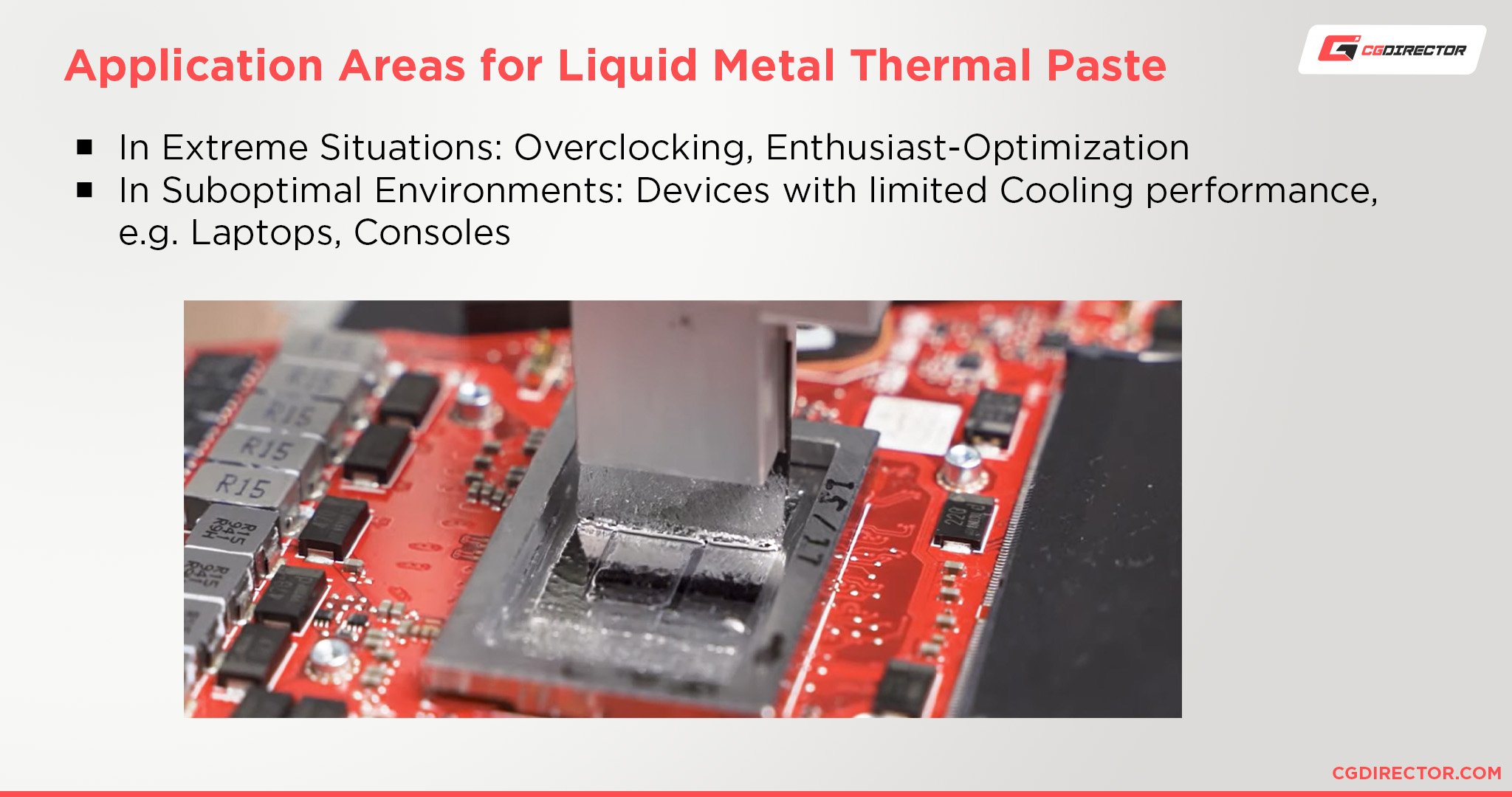 Who should use liquid metal Thermal Paste