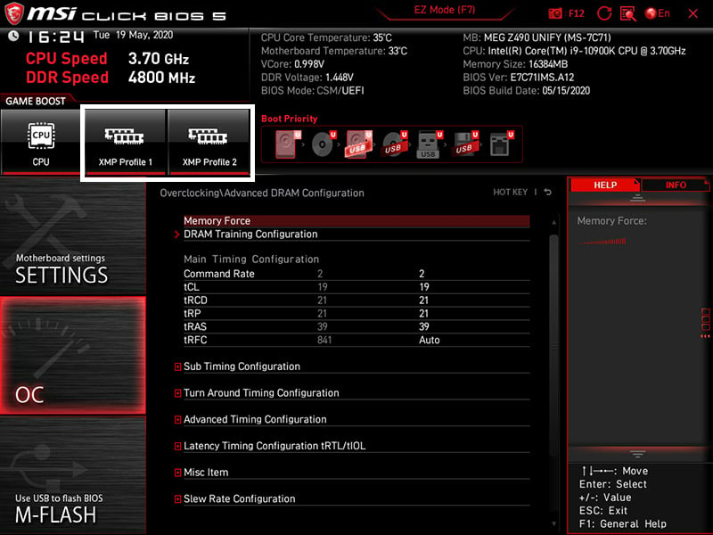 XMP Profiles