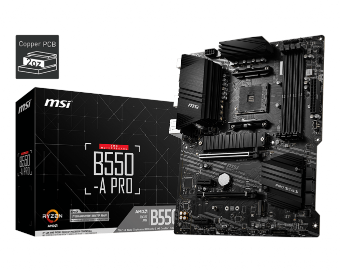 MSI b550 a-pro Motherboard