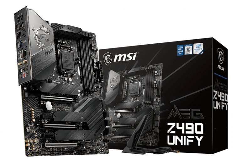 MSI z490 Unify Motherboard